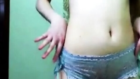 Petite Babe Masturbating And Having Fun