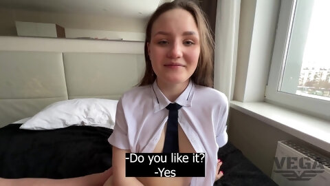 Schoolgirl Creampied After Passionate...