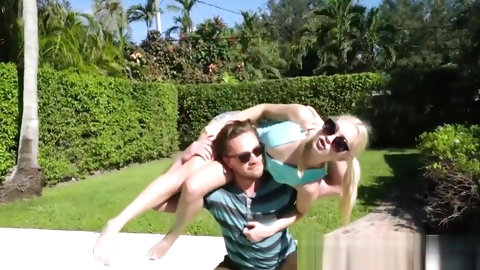 Petite Anastasia Knight Gets Scared By...