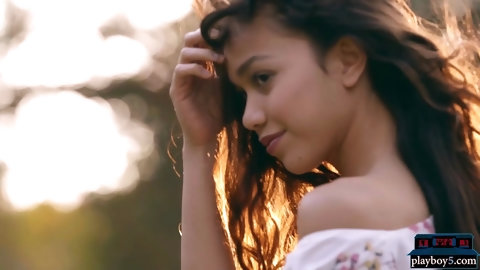 Petite Body Filipina Teen Model Strips...