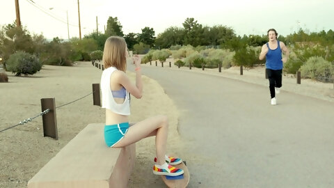 Outdoor Sex For A Thin Babe With Tiny...