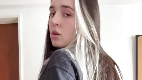 Latina Tease! Thick Latina Has A Surprise...