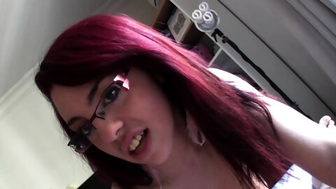 Petite Amateur Redheaded Teen Pisses And...