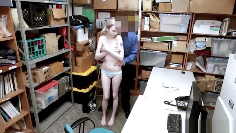 Blonde Petite Teen Lexi Lore Rides Dudes...